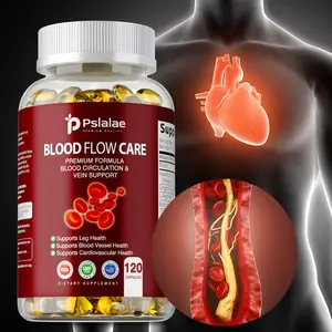 Pslalae Premium Formula Dietary Capsules, 120 capsules per bottle, contain niacin, L-arginine, ginger, chili, hawthorn, and other ingredients to support leg and vascular health.