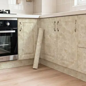 Marble Pattern Self-adhesive Cabinet Liner, Durable Drawer Organizer, Furniture Updates, Bathroom and Kitchen Remodels, Easy to Clean, Self Adhesive Film
