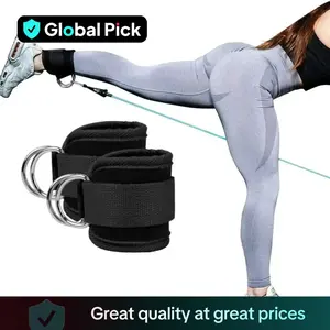 Ankle Strap, 1 Set Fitness & Sports Ankle Strap, Workout Accessories for Home and Gym, Protective Gear for Women & Men, Exercise Equipment, Workout Band