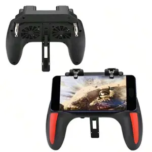 3-In-1 Mobile Game Controller: Professional Esports Joystick, Gamepad With 4 Tactile Buttons, And Phone Cooling Fan. Suitable For 4.7-6.8 Inch Smartphones. ABS Anti-Slip Material. All-In-One Design For Magic Games.