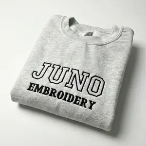 Custom Sweatshirt Embroidered, Custom Sweater Embroidery, Personalized Sweater Text Crewneck, Custom Pullover