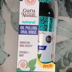 Product Review of GuruNanda Cocomint Pulling Oil with 7 Essential Oils & Vitamins D, E & K2 - 8 oz from t**a
