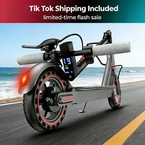 D2026 Viral Electric Scooter - 19MPH Fast Foldable Commuter Scooter with Dual Braking System, App Control for School & Daily Travel