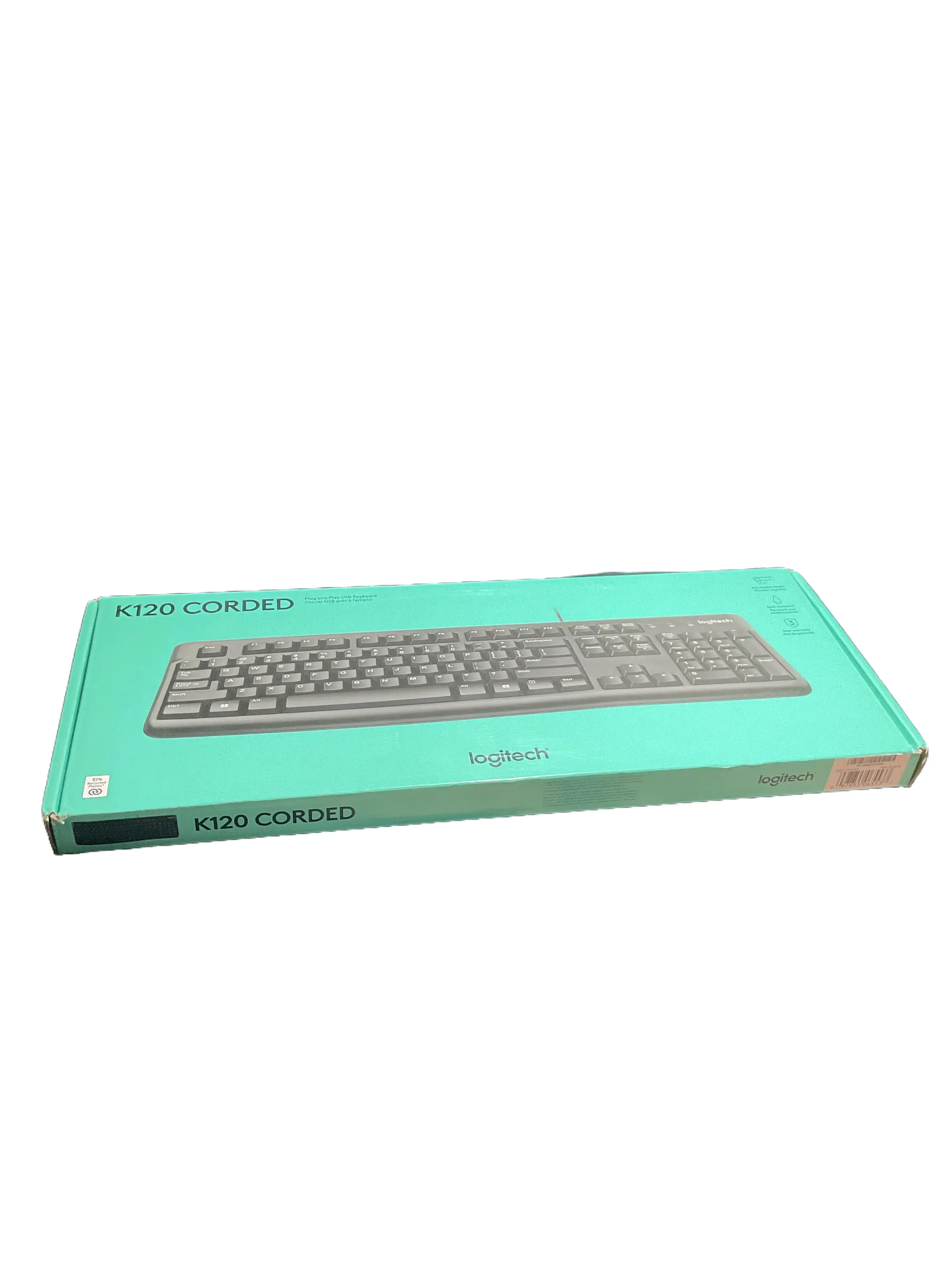 Logitech K120 Wired Keyboard - Budget-Friendly Edition, Computer Office Accessory for Everyday Typing