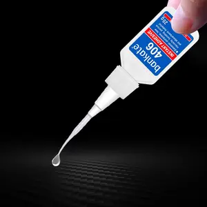 406 Glue Strong Multi-Purpose Adhesive for Plastic Wood Metal Ceramic Rubber DIY Projects, Versatile Super Glue for Home & Craft Use, All Purpose Superglue, Long Lasting Bond