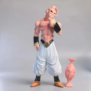 27cm Anime DBZ Action Figure Majin Buu Action Figures Pvc Statue Desktop Collection Model Toys Gifts