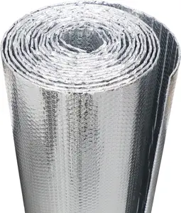 Reflective Insulation Foam,48"x 10 Ft Window Insulation for Summer Heat,Aluminum Foil Bubble Insulation Roll for Keep Heat,Window Insulation Kit for RV Thermal Insulation Foam.