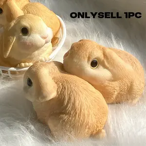 Rabbit Soft Slow Bounce Squeeze Toy, Squishies, Stress Relief Fidget, Stress Relief Gadgets, Stress Relief Desk Tool, Durable Unique Design, Perfect Gift for Office Home Birthday Party
