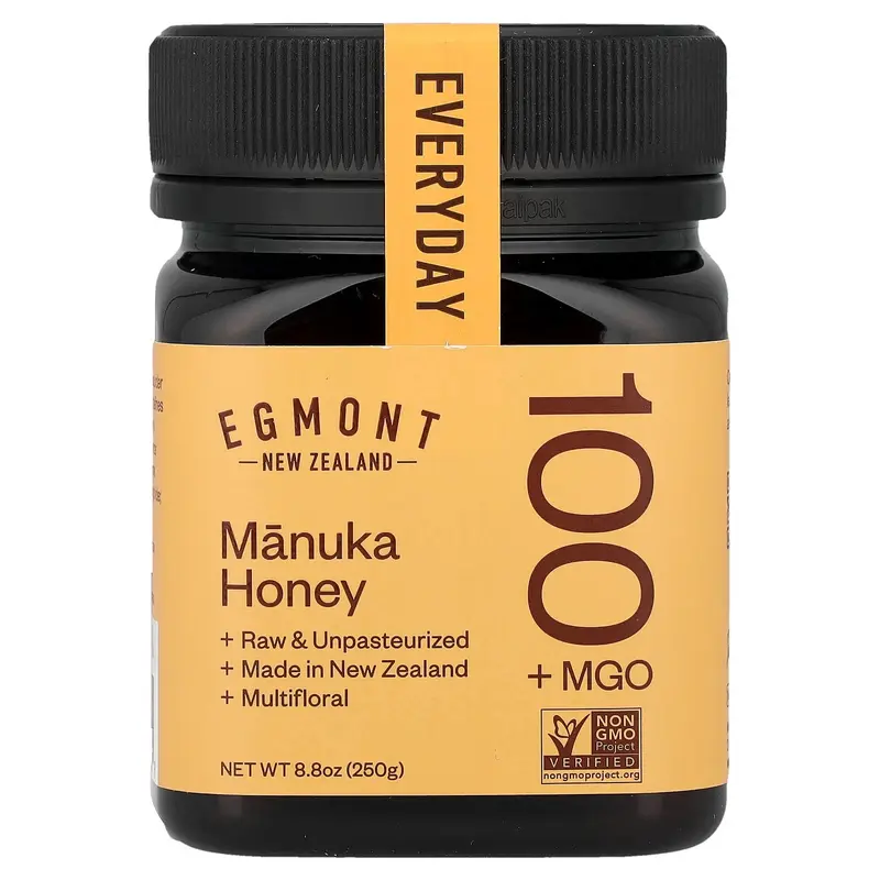 Manuka Honey, Raw & Unpasteurized, MGO 100+, 8.8 oz (250 g)