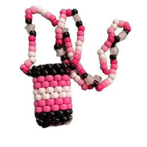 Handmade Kandi Peyote Stitch Lighter Holder Necklace