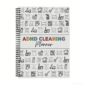 A5/A4 Cleaning Schedule Planner, Spiral Bound Planner, Weekly Monthly Annual Cleaning Checklist, Home Chore Chart, Organize Household Tasks Efficiently