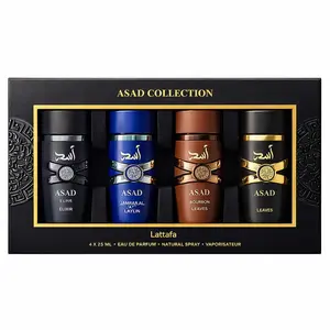Asad Collection by Lattafa Perfumes for Men 4 x 25 ml