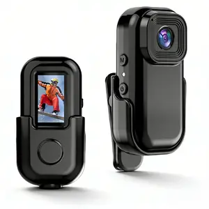 Mini Body Camera, 5-in-1 Wearable Cam with Compact Design, WiFi, Night Vision & 360° Magnetic Mount | Law Enforcement Grade Pocket Camera for Security, Motorcycle, Vlogging & Travel Recording