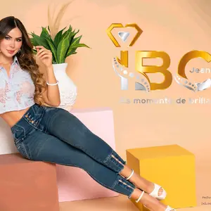 IBC JEANS Primiù Anatomical Waistband Lady's High-Waist Denim Jeans - Slimming, Casual, Comfortable, Button-Closure, Minimalist Basic Fit Panty Bottoms for Daily Wear
