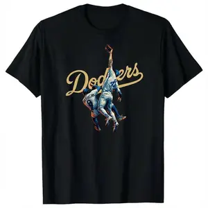 The Catch Dodger T-Shirt, Game 7 LA Baseball Moment Short Sleeve Tee, Champions Fan Gear, Vintage Sports Graphic Gift, Unisex Outfit Full