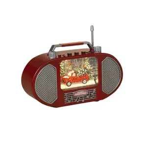 Lighted Musical Radio Water Lantern