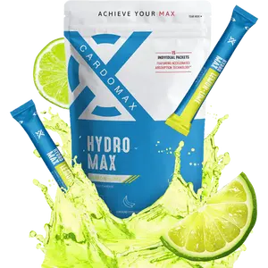 HydroMax Electrolyte Drink Mix – Lemon Lime Hydration LIQUID Packets – Workout Recovery – 15 Liquid Sticks with Potassium & Magnesium – Rapid Hydration & Recovery – Zero Sugar, Keto, Vegan Electrolytes Supplement