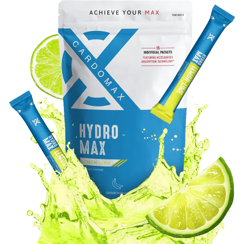 HydroMax Electrolyte Drink Mix – Lemon Lime Hydration LIQUID Packets – Workout Recovery – 15 Liquid Sticks with Potassium & Magnesium – Rapid Hydration & Recovery – Zero Sugar, Keto, Vegan Electrolytes Supplement