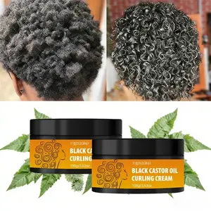 Revive Your Curls Cream 100g | Black Castor Oil, Avocado, Coconut Balm | Targets Dryness & Frizz for More Elastic, Vibrant, Shiny Curls | Most Hair Types Welcome