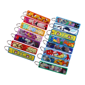 Pokemon Themed Embroidered/Printed Keychains keychains