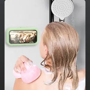 360° Rotating Waterproof Shower Phone Holder Smartphone Cellphone Stand Accessories Mount