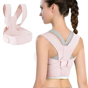 Posture Belt for Women and Men, Back Brace with Lumbar Support, Shoulder Straps for Bad Posture Relief, Comfortable and Adjustable Design