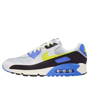 Nike Air Max 90  Wave Pack Photon Dust Blue Cyber Men's IU7543-025 New Sneakers