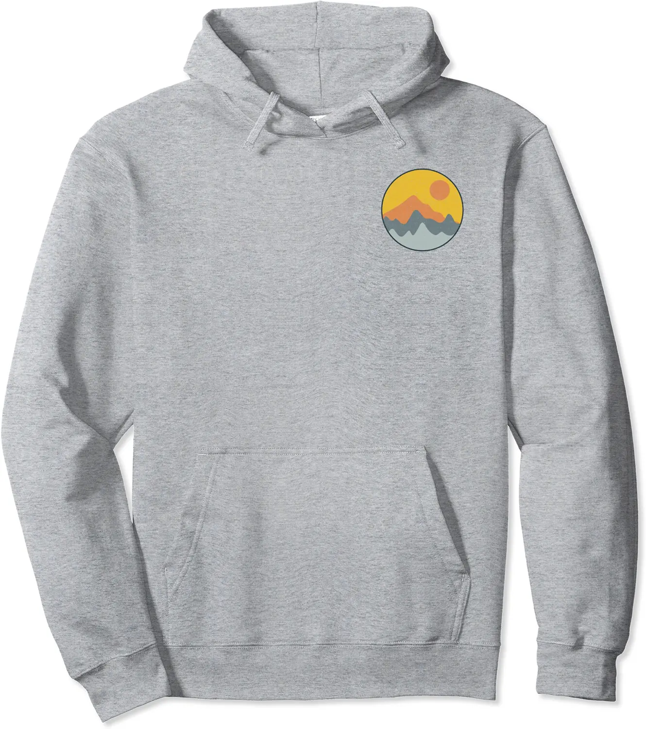 No Lines Desert Box Up Front & Back Pullover Hoodie - Hufsakha Shop 37B0BLT8VJPX