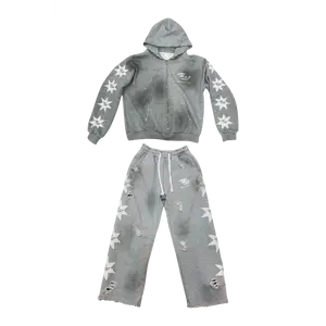 RHINESTONE SET - Cotton Pants & Top Set