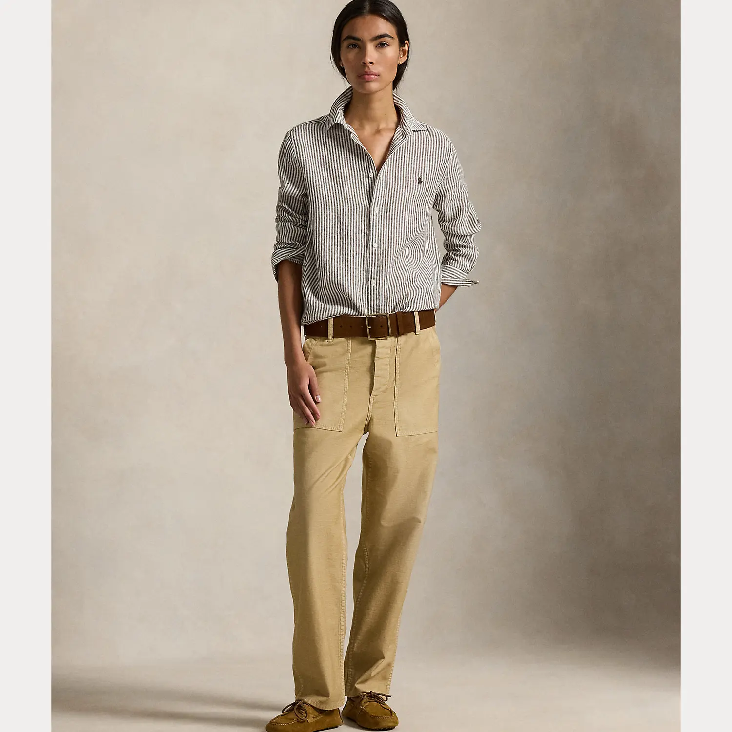 Polo Ralph Lauren - Classic Fit Striped Linen Shirt