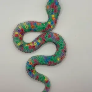 Snake Picky Pad silicone- Skin Picking & ADHD Relief Toy with Textured Silicone Scales for Stress and Focus Decompression Squeeze Squishy Maker Relaxation Stick Solution