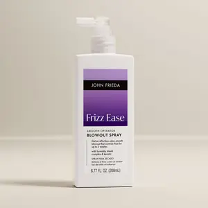 John Frieda Smooth Operator Blowout Spray, Anti-Humidity, Hair Gloss, Heat Protection Spray for Hair, 6.77 Fl Oz