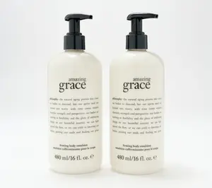 philosophy 16oz grace fragrance firming body emulsion duo