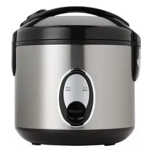 Upgrade Your Kitchen with the 8-Cup Stainless Steel Rice Cooker - Perfect for Effortless Meals!