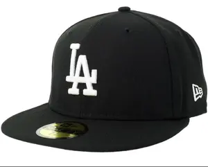Los Angeles Dodgers MLB Basic 59FIFTY Black Fitted