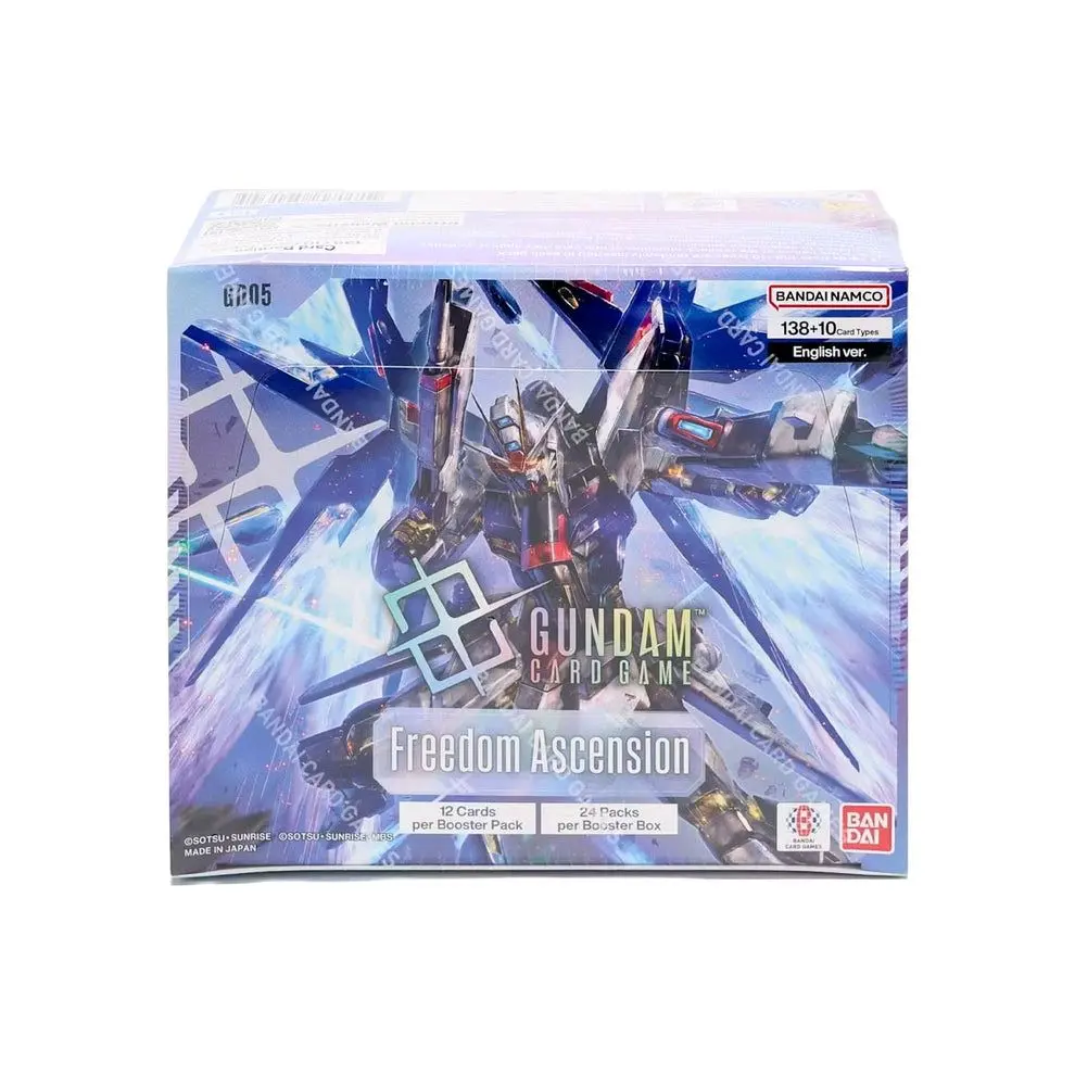 Gundam GD-05 freedom ascension english tcg booster box (SEALED)