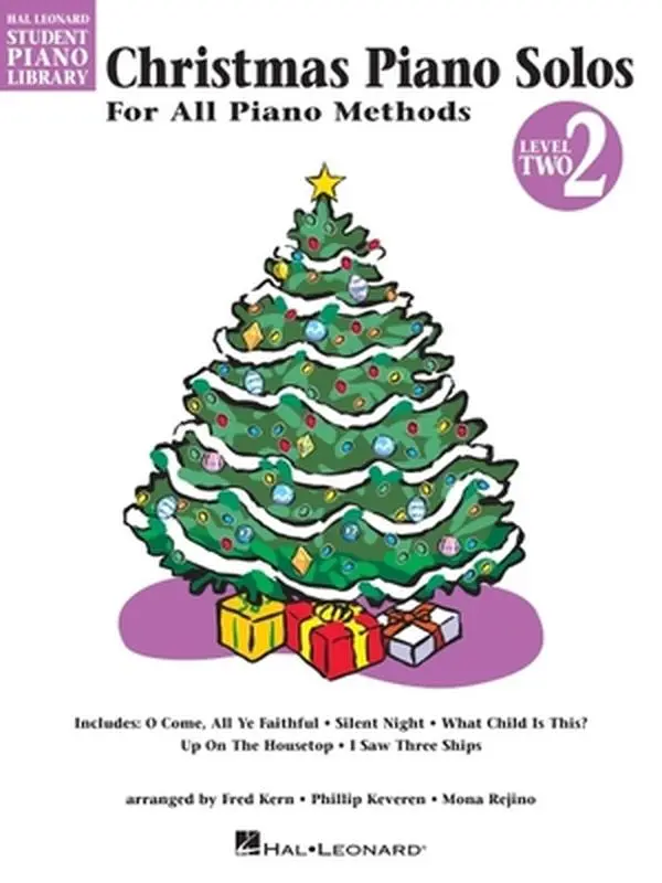 USED Book - Christmas Piano Solos - Level 2: Hal Leonard Student Piano Library by Keveren, Phillip (Paperback) - english