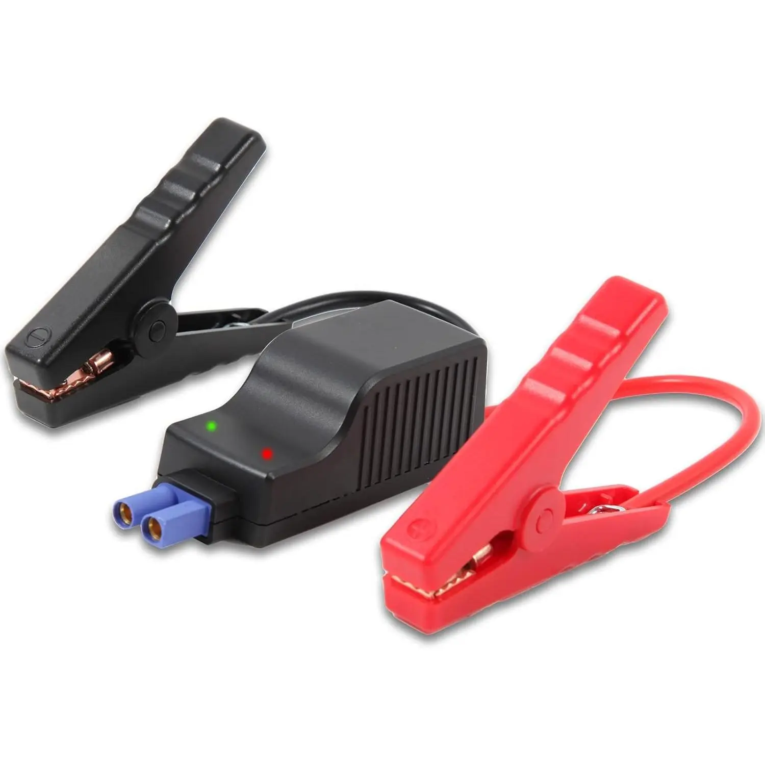 Heavy Duty Smart Jump Starter Alligator Clamps, 12V Replacement for Portable Car Battery Boosters, Universal for SUV/Truck, with LED + Beep Alert, DC Automotive Smoke Leak Detector Kit, DFM Disabler EM415Pro Auto Electrical Repair Essential Tool