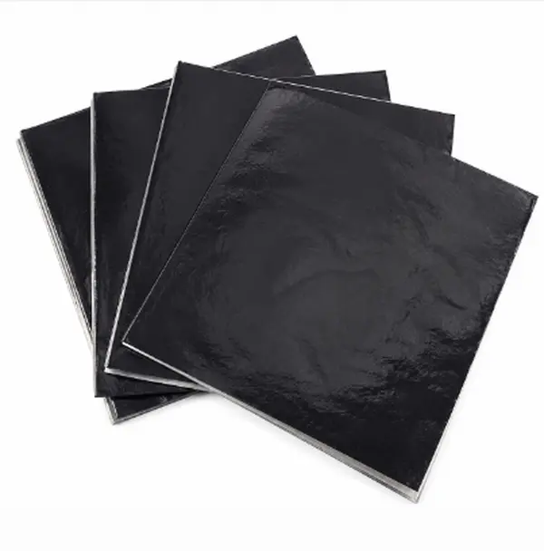 Black Foil Candy Wrappers 4x4 in – Chocolate Foils, 125 Count