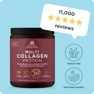 Multi Collagen Protein Powder Unflavored (40 Servings)