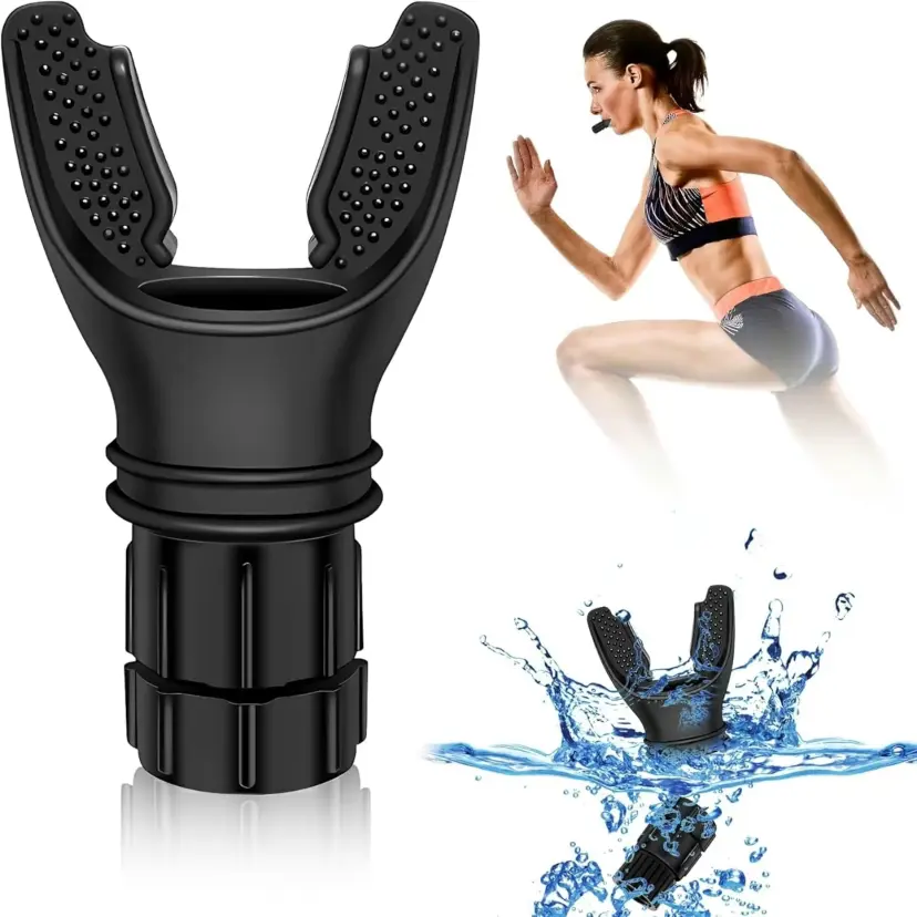 Portable Breathing Trainer with Adjustable Resistance - Lightweight, Easy-to-Clean Functional Fitness Equipment for Home Training, Home Workout Gear, Home Training Equipment