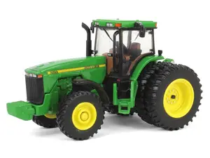 John Deere 8400 Tractor w/ MFD & Rear Duals (Prestige Collection) Diecast 1:64 Scale Model - ERTL 45925