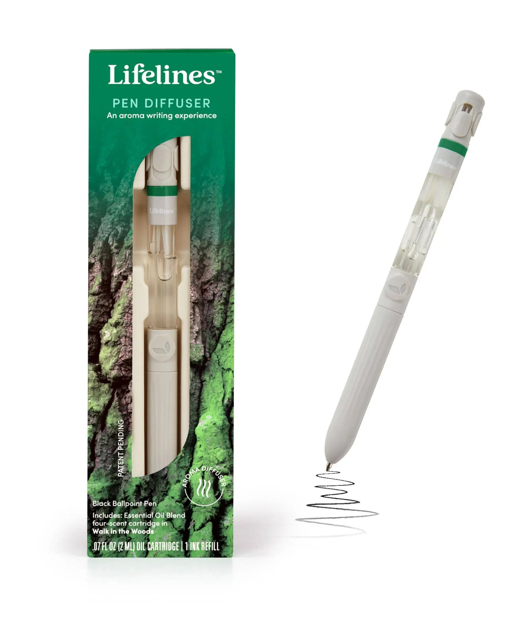 Lifelines Pen Diffuser with  Essential Oil Blends-Walk in the Woods