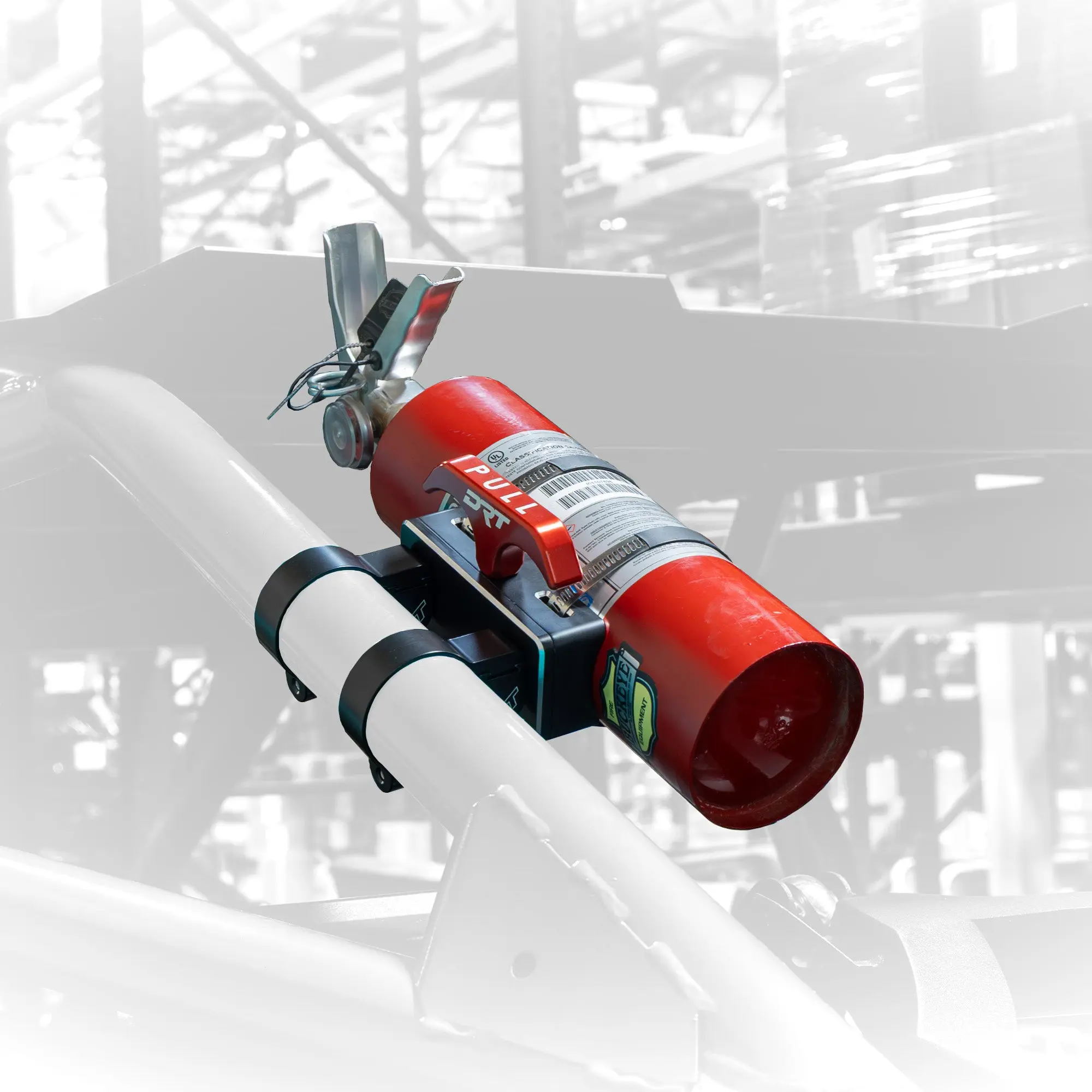 Universal Quick-Release Fire Extinguisher Mounting Kit