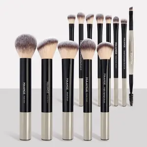 MAANGE 13-Piece Makeup Brush Set – Multifunctional Face & Eye Brushes for Powder, Liquid & Cream, Professional Cosmetic Tools for Women#Summervibes