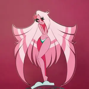 Vaggi Hazbin Hotel Acrylic Standee | Pink Summer | In Stock