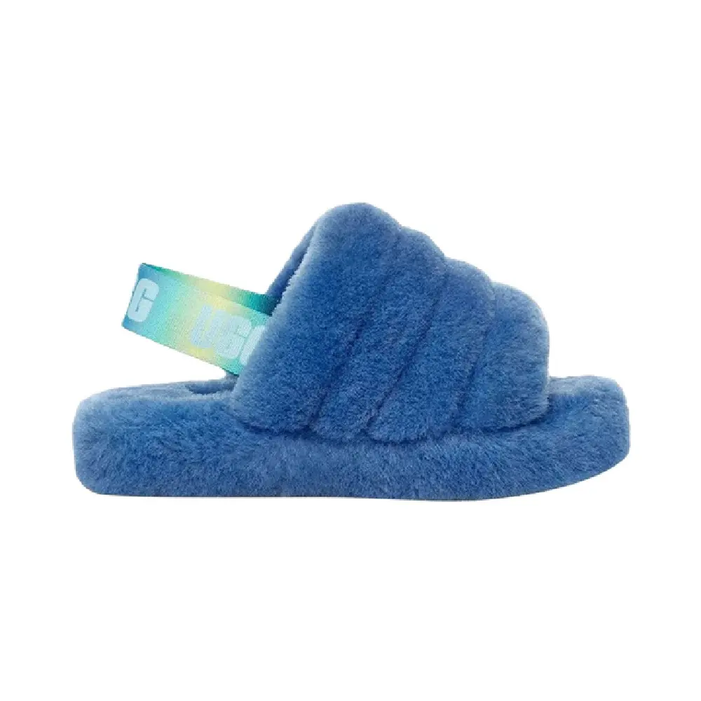 UGG Fluff Yeah Slide Mystic Blue Gradient (1120030K-MBGT)