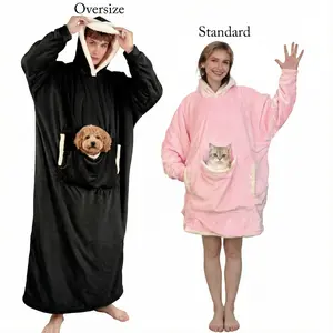 Wearable Blanket Hoodie for Women — Warm Sherpa Fleece Sweatshirt with Giant Pocket, Perfect Birthday & Christmas Gift for Mom, Wife & Girlfriend | TikTokShopBlackFriday