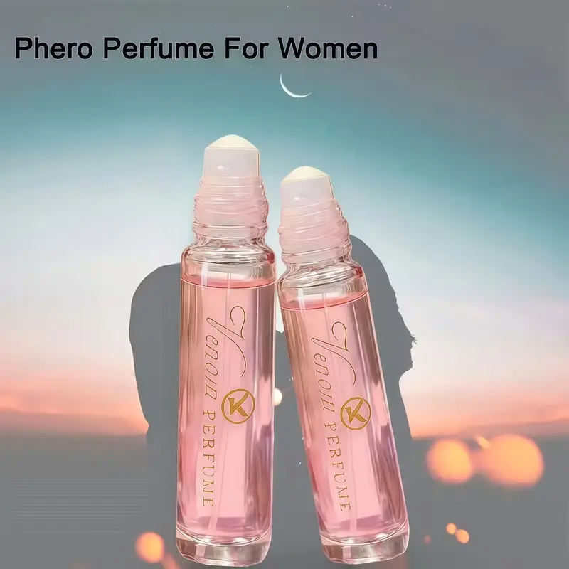 Elegant Venom Pheromone Roll-On Fragrance Oil - Women's Floral Perfume Oil, Single Item, Long-Lasting Fragrance Blend of Vanilla & Musk, Fruity Sweet Charm Enhancer for Discreet Romantic Appeal, Fruity Sweet Floral