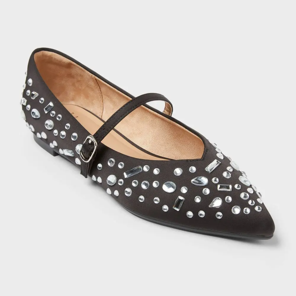 Women’s Gabriella Flats - A New Day, Strap Design, TPR/Polyester Construction